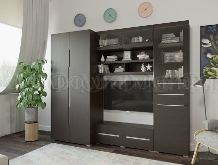 Шкаф две двери ШК-001 Эколь 