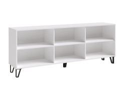 Тумба ТВ Ливерпуль, вотан/бордо глянец