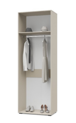 Шкаф 2-х дверный Х21 Харди, Дуб серый/Белый